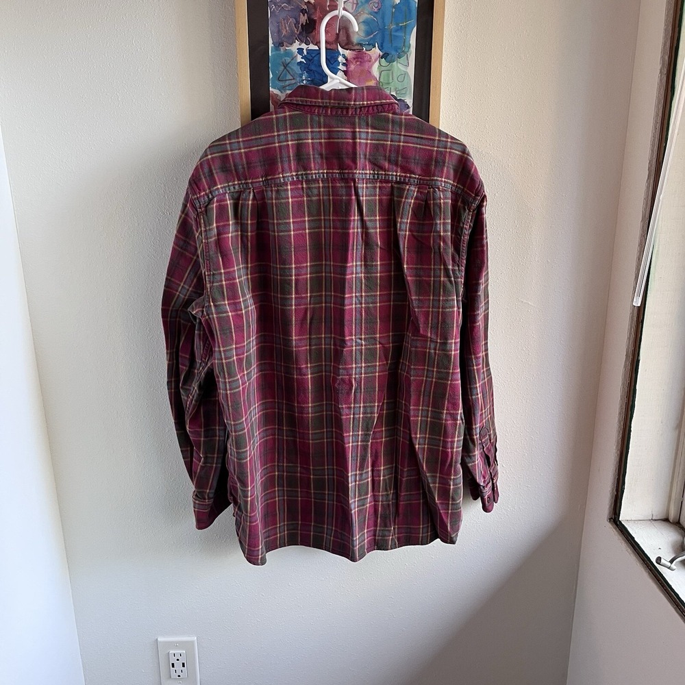 Pendleton Collared Long Sleeve Plaid Flannel Boar… - image 4
